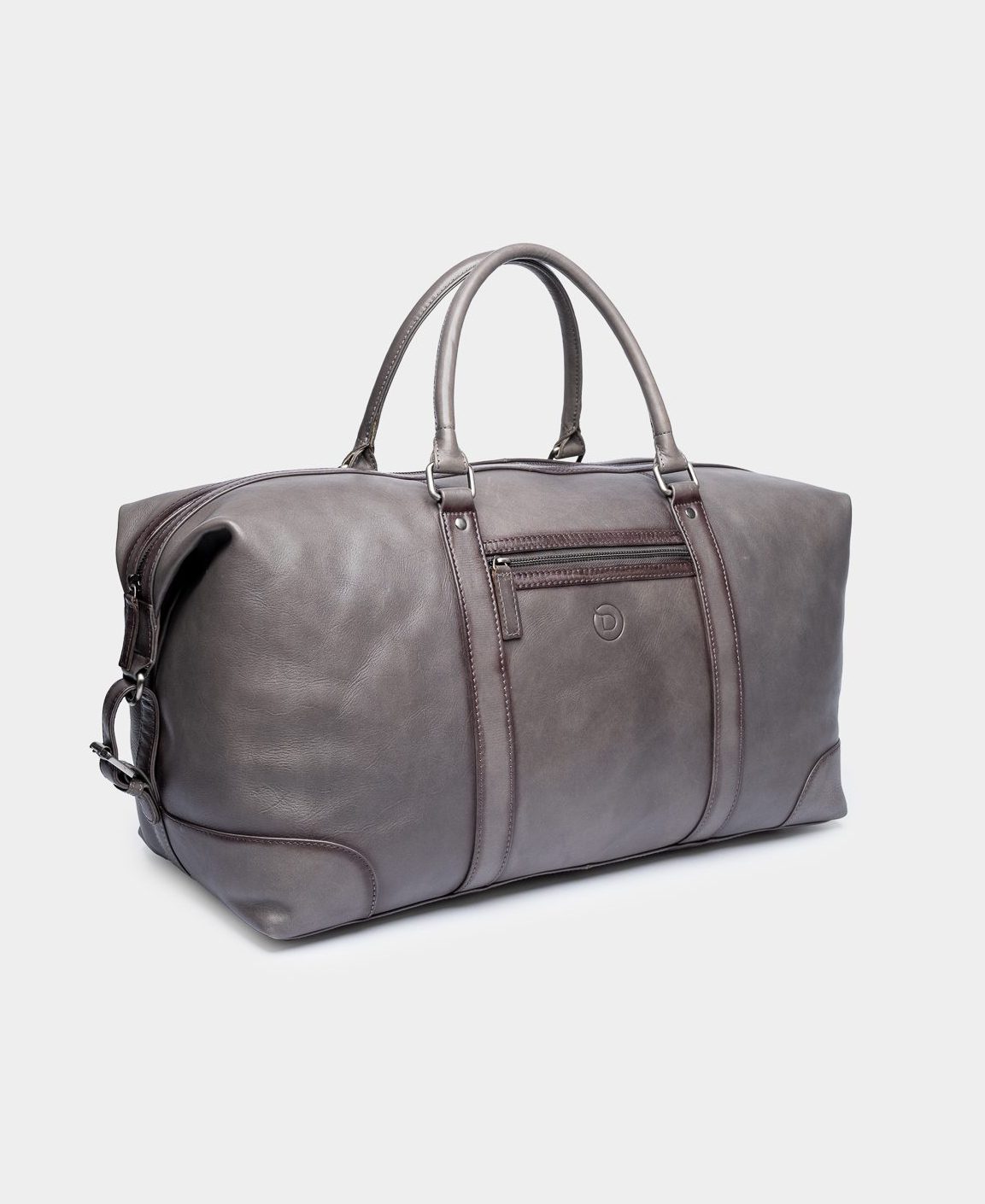 Wallstreet Berlin Grey – Luxury leather duffle bag