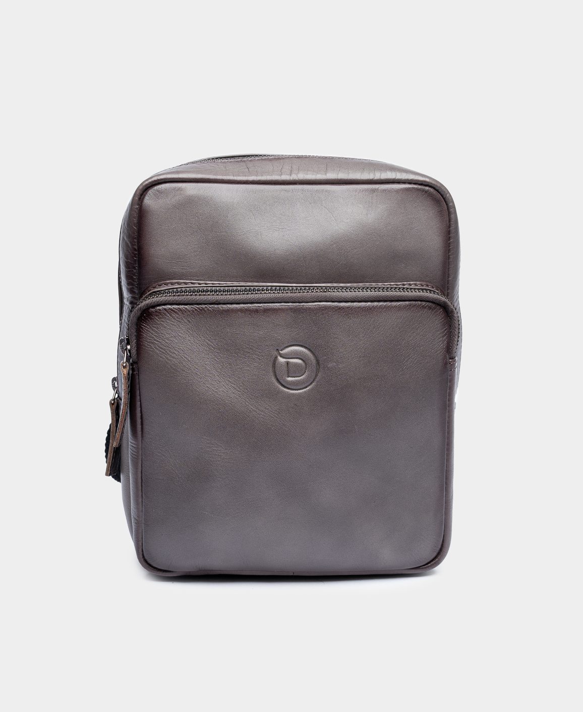 Wallstreet Hardy Grey – Leather crossbody