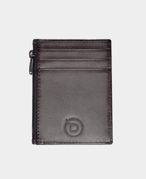 Wallstreet Mark Grey - Leather wallet