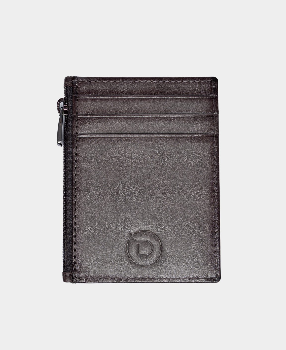Wallstreet Mark Grey – Leather wallet