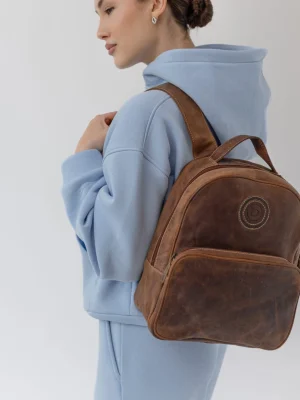 Leather Backpack