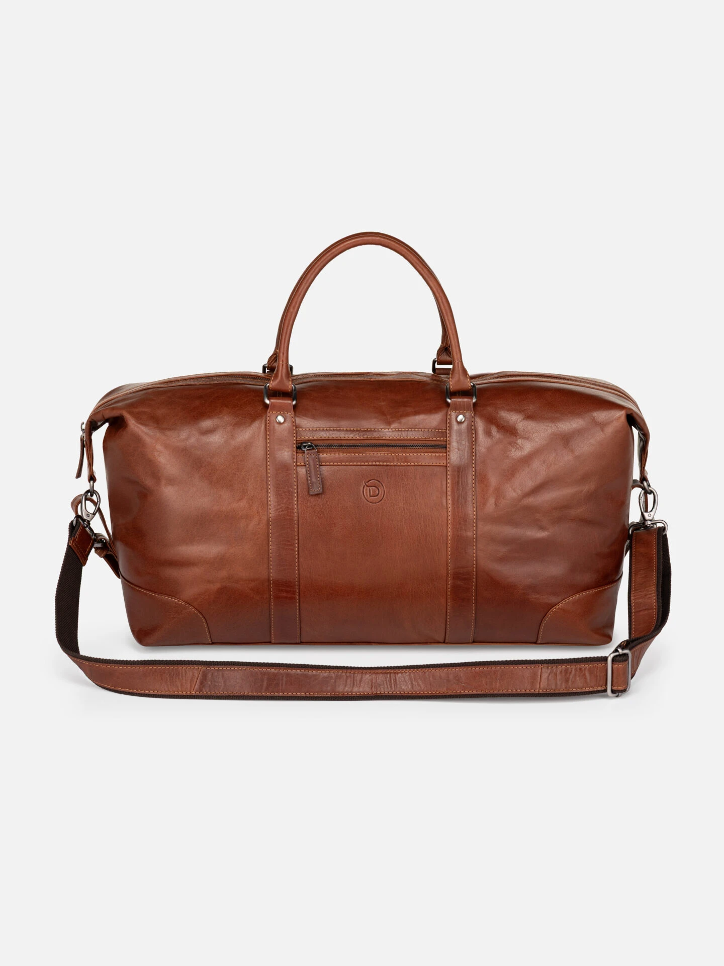 Wallstreet Berlin Cognac – Luxury leather duffle bag