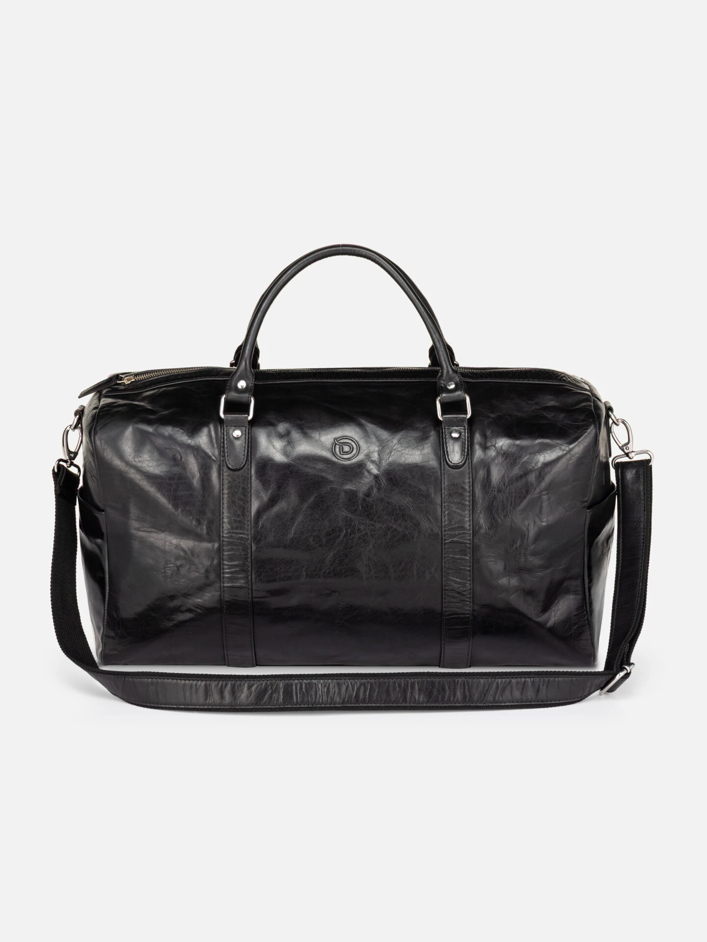 Wallstreet Pablo Black – Luxury leather travel bag 