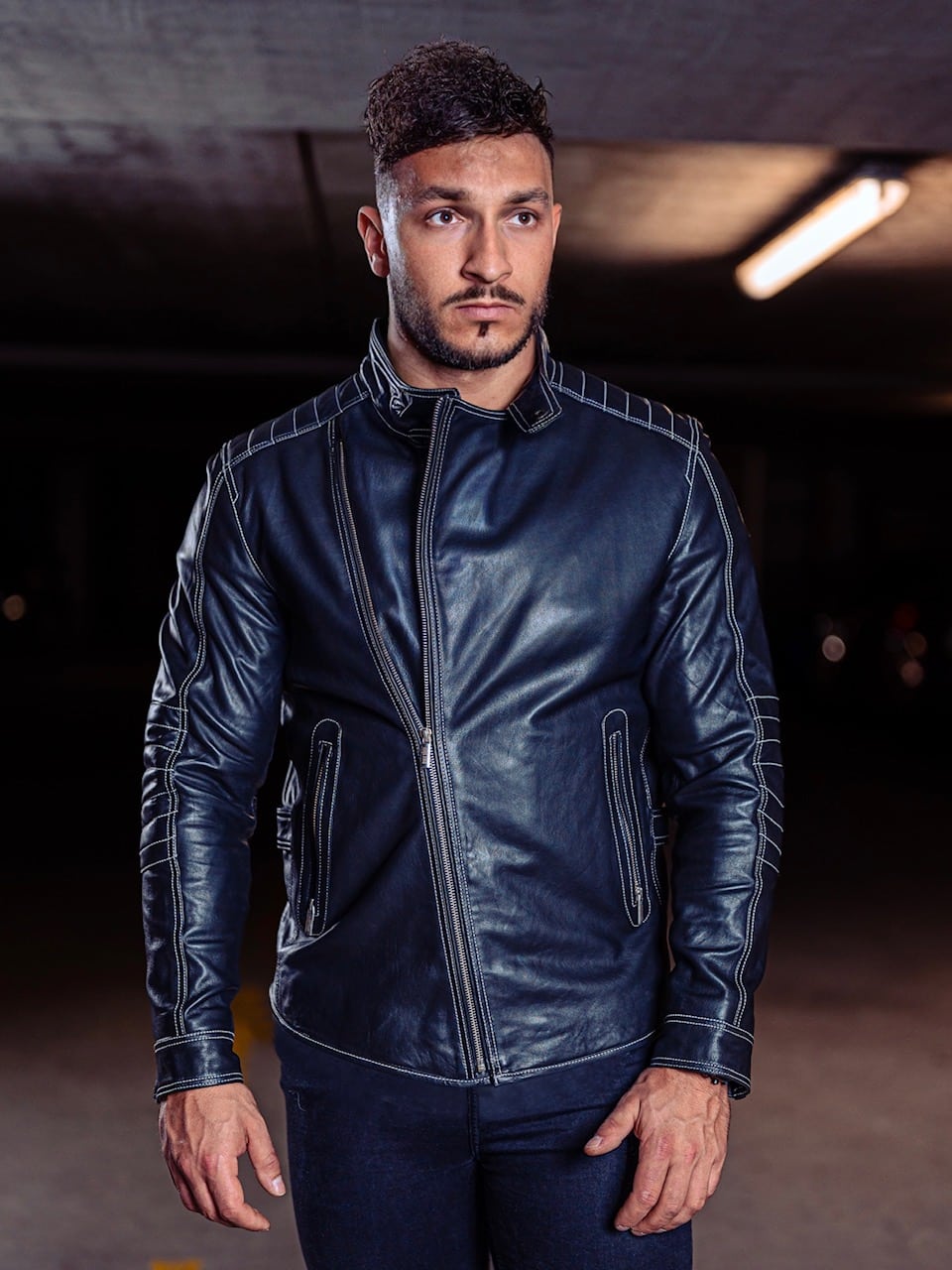 Blake – Leather Biker